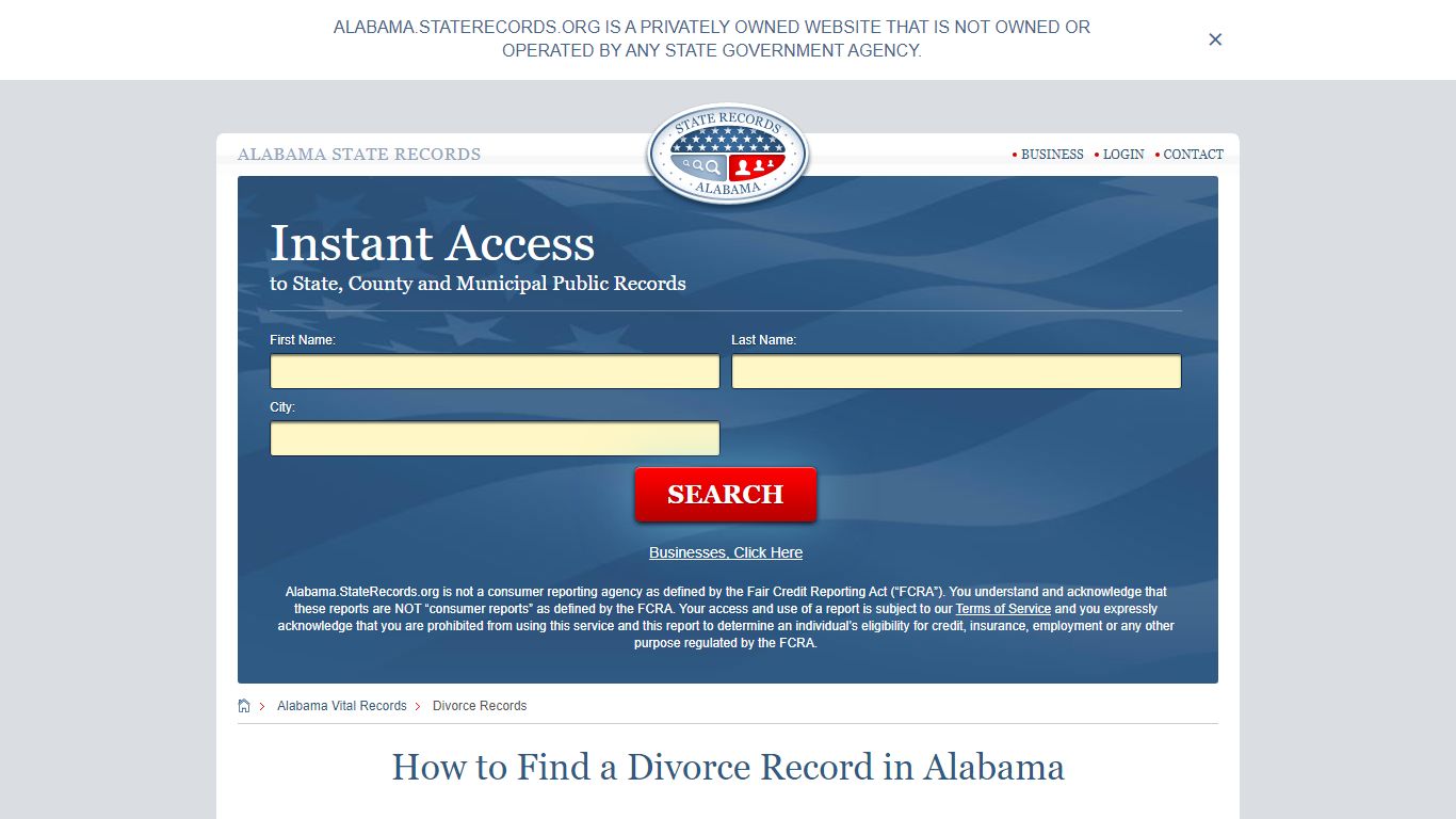 How to Find a Divorce Record in Alabama - Alabama State Records